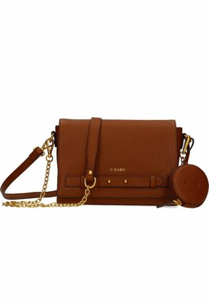 Schoudertas - cognac