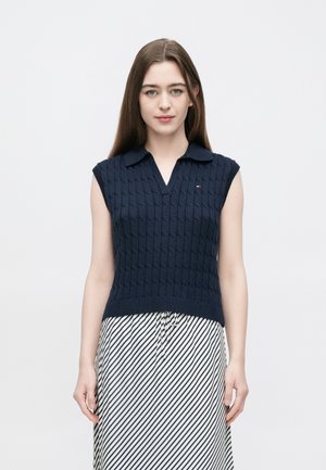 CABLE OPEN - Πόλο - dark night navy