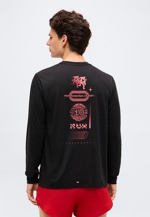 adidas Performance, ADI365 UNISEX - Long sleeved top - black/pure turbo