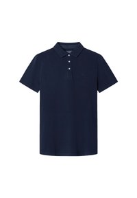 Námornícky polo tričko vyrobené z bavlny, s klasickým golierom, trojicitkovou légou, krátkymi rukávmi a vyšitým logom na hrudi.