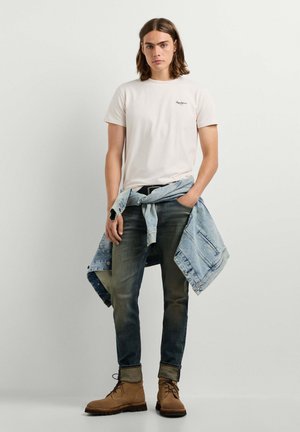 Pepe Jeans, PEPE JEANS BASIC T-SHIRT ORIGINAL BASIC 3N - T-shirt basique - ivory white