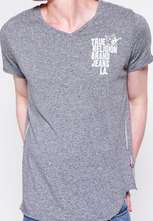 Print T-shirt - grey