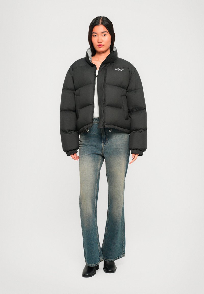 Manteau Moschino Jeans Donna En Laine Noire - Taille 36, Occasion Très Bon état, Fabriqué En Italie