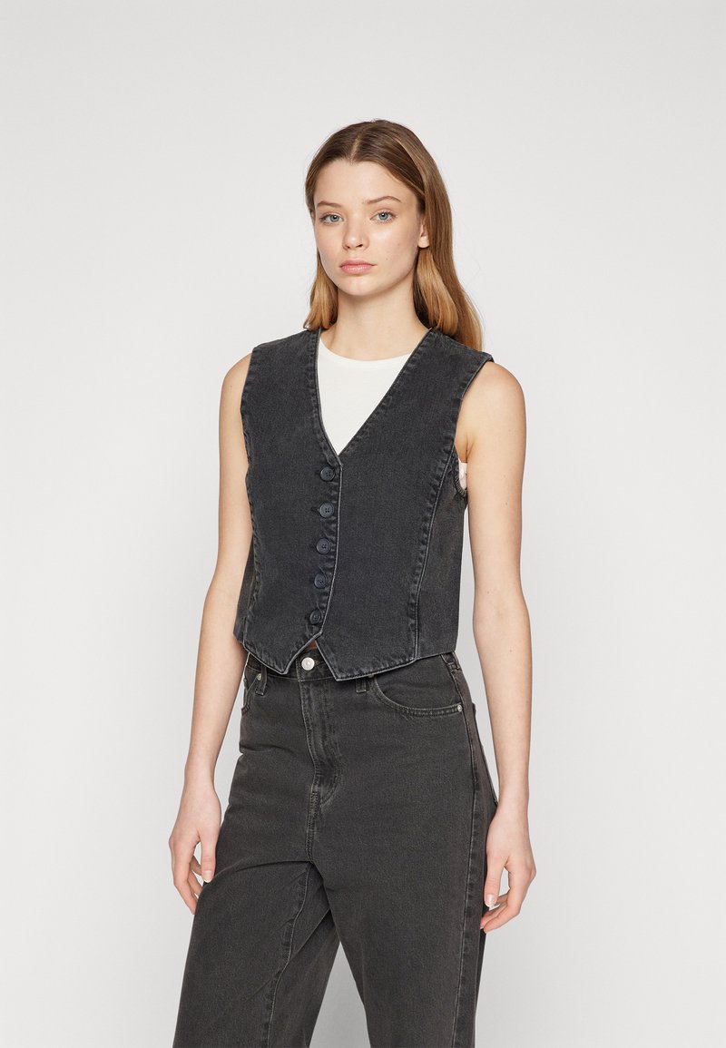 Only onlmadison blush hw wide dnm cro372 noos 15282980 Loose fit medium blue denim