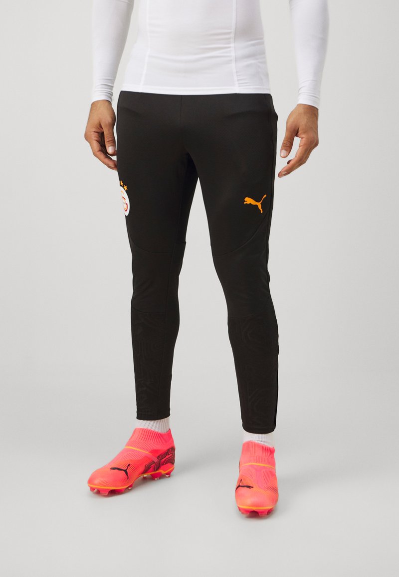 Puma GALATASARAY ISTANBUL TRAINING PANTS - Fanartikel - schwarz/orange