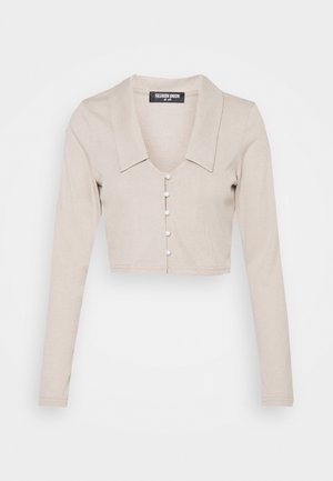 TURLINGTON - Cardigan - taupe