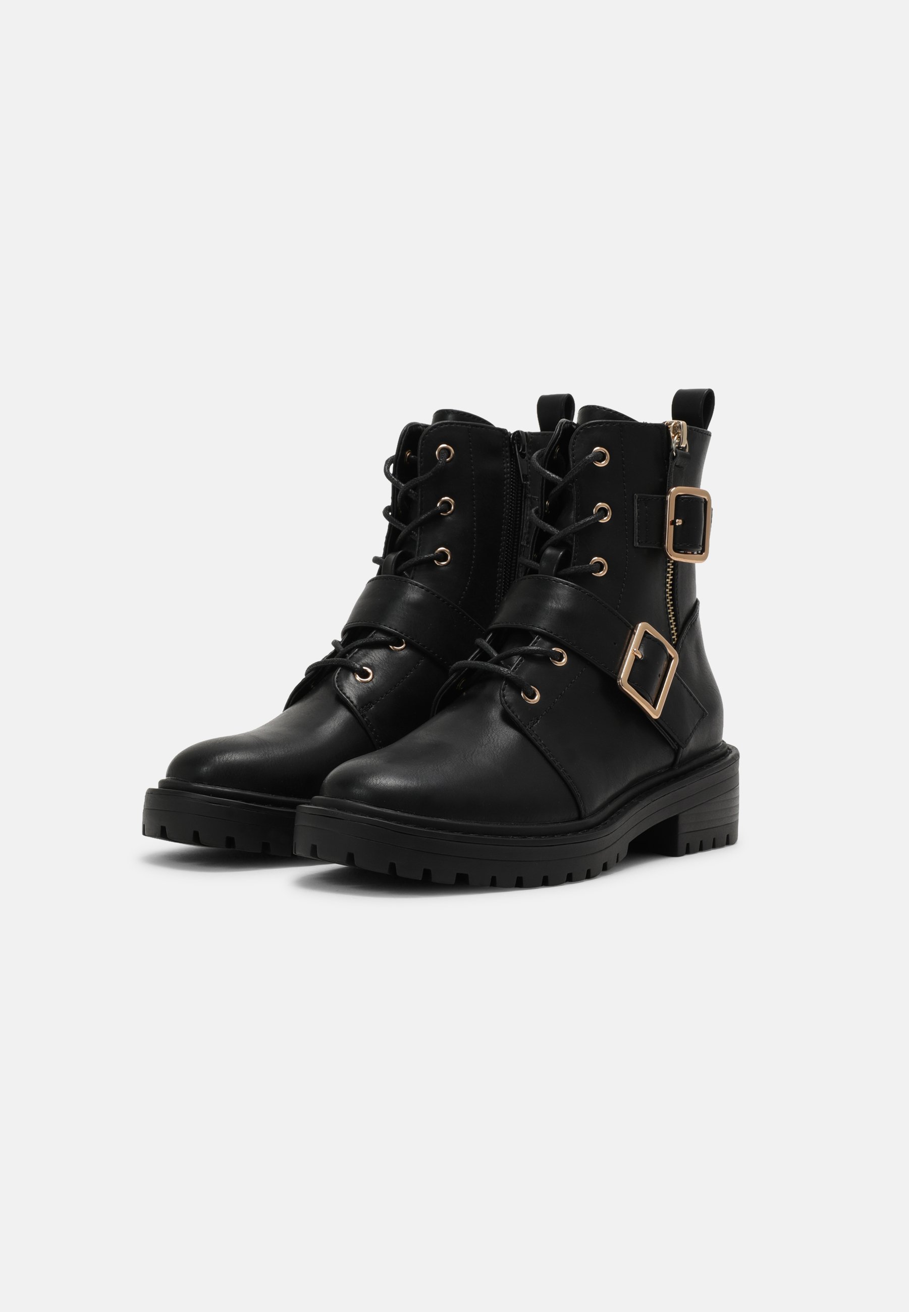 Even\u0026Odd Stivaletti stringati - black/nero - Zalando.it