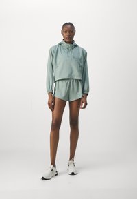 Girlfriend Collective HUMMINGBIRD HALF ZIP - Vjetrovka - chinoiserie