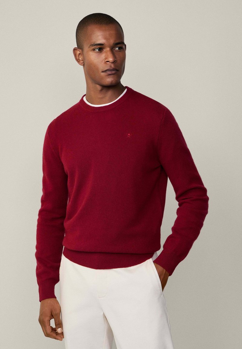 Hackett London CREW - Svetr - winter red