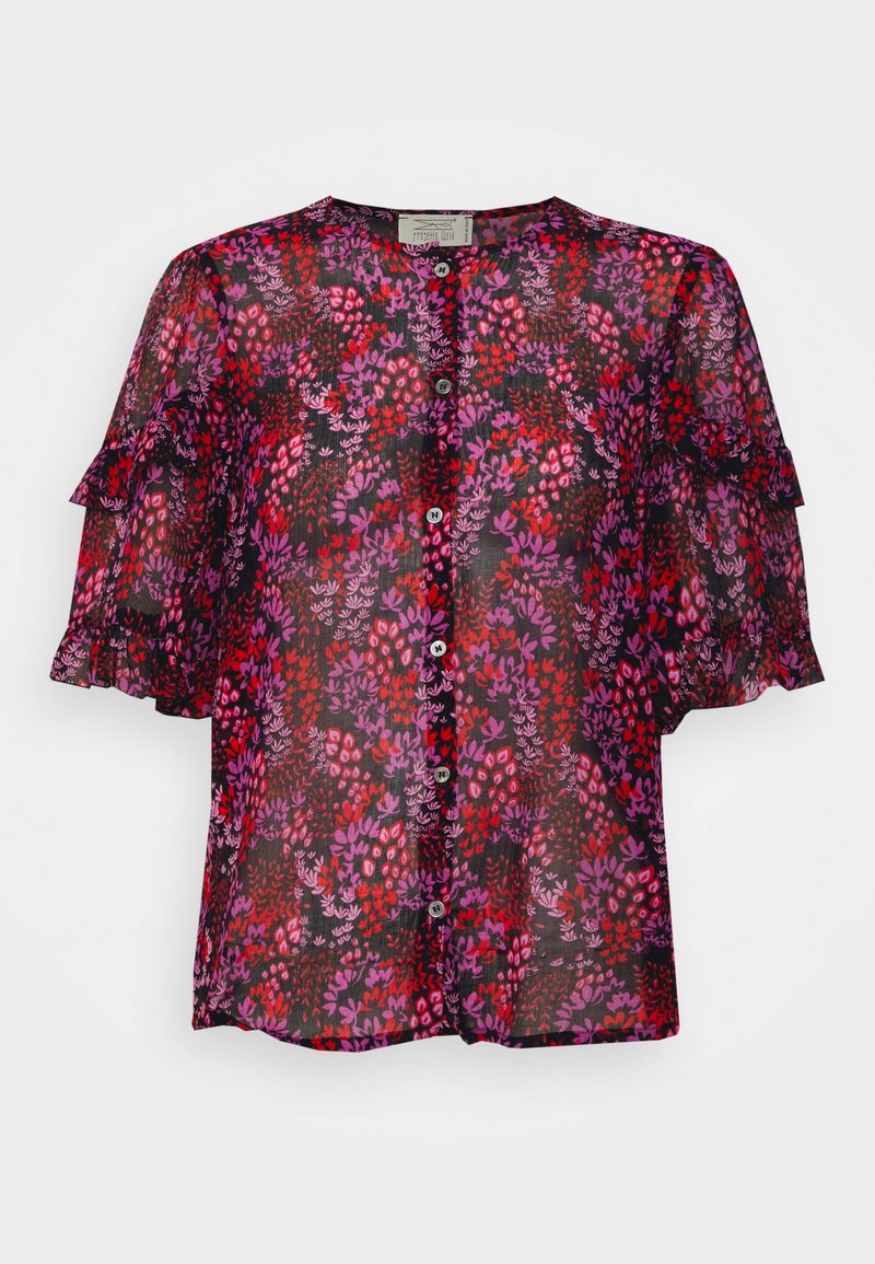 Progetto Quid Blouse gemêleerd donkerroze