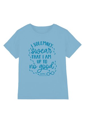Cotton Soul, HARRY POTTER UP TO NO GOOD 1 - Print T-shirt - light blue
