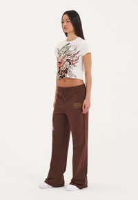 Ed Hardy HELL SWINGING - Print T-shirt - white