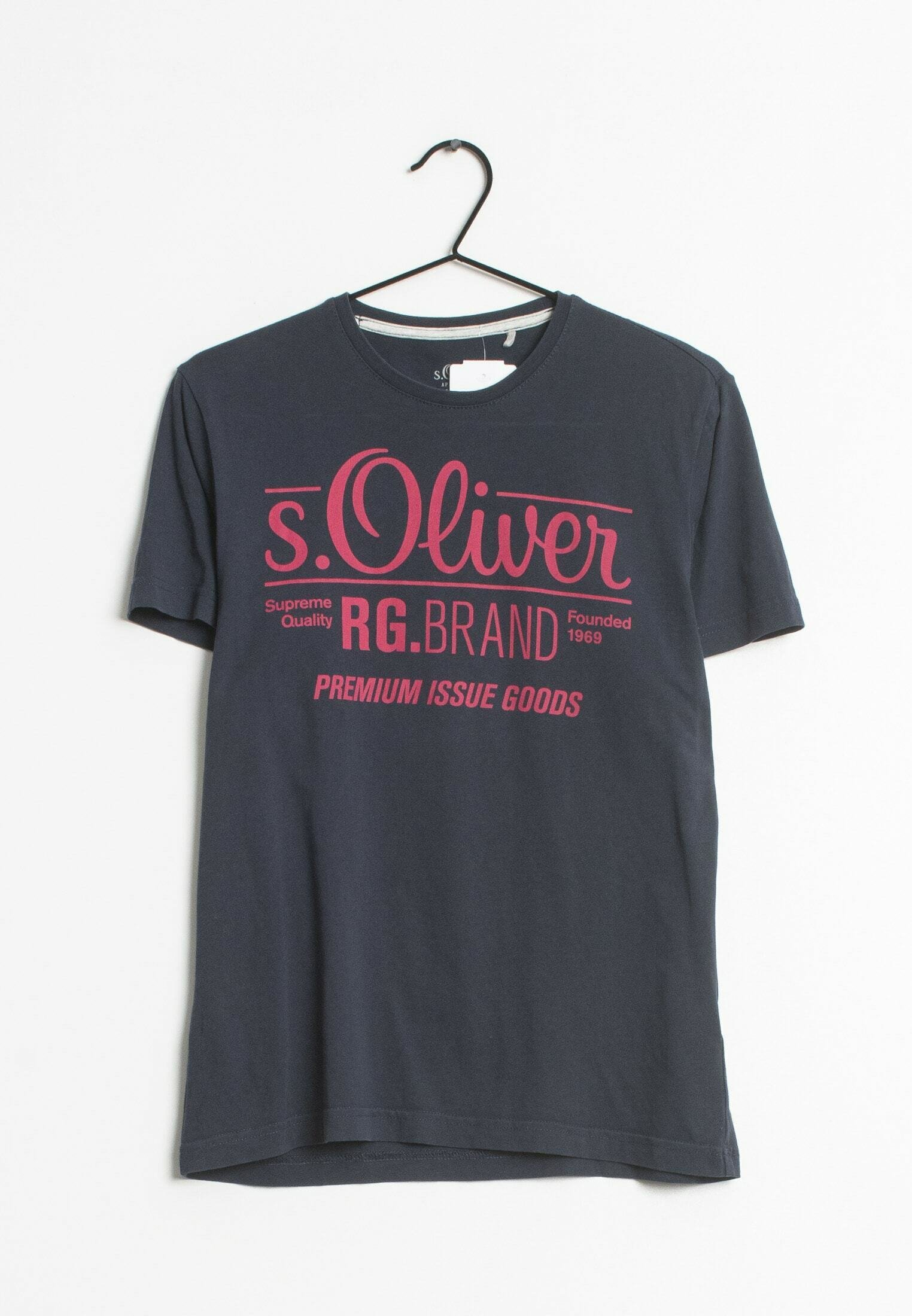 s.Oliver Print T-shirt - blue - (Pre 