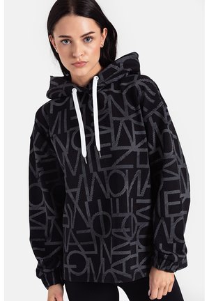 Mon Amie LETTERS - Hoodie - czarny