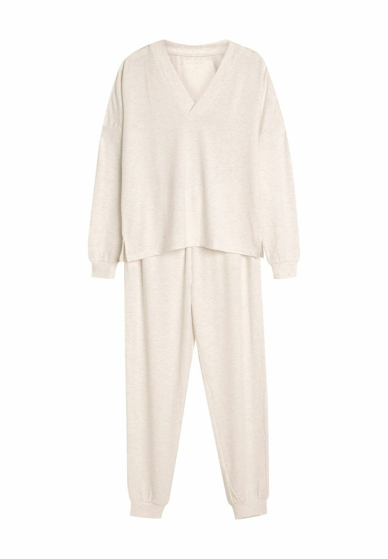 Henderson BOAR SET - Nachtwäsche Set - cream/offwhite - Zalando