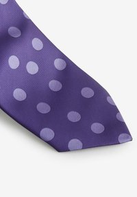 Next PATTERN - Cravate - purple polka dot
