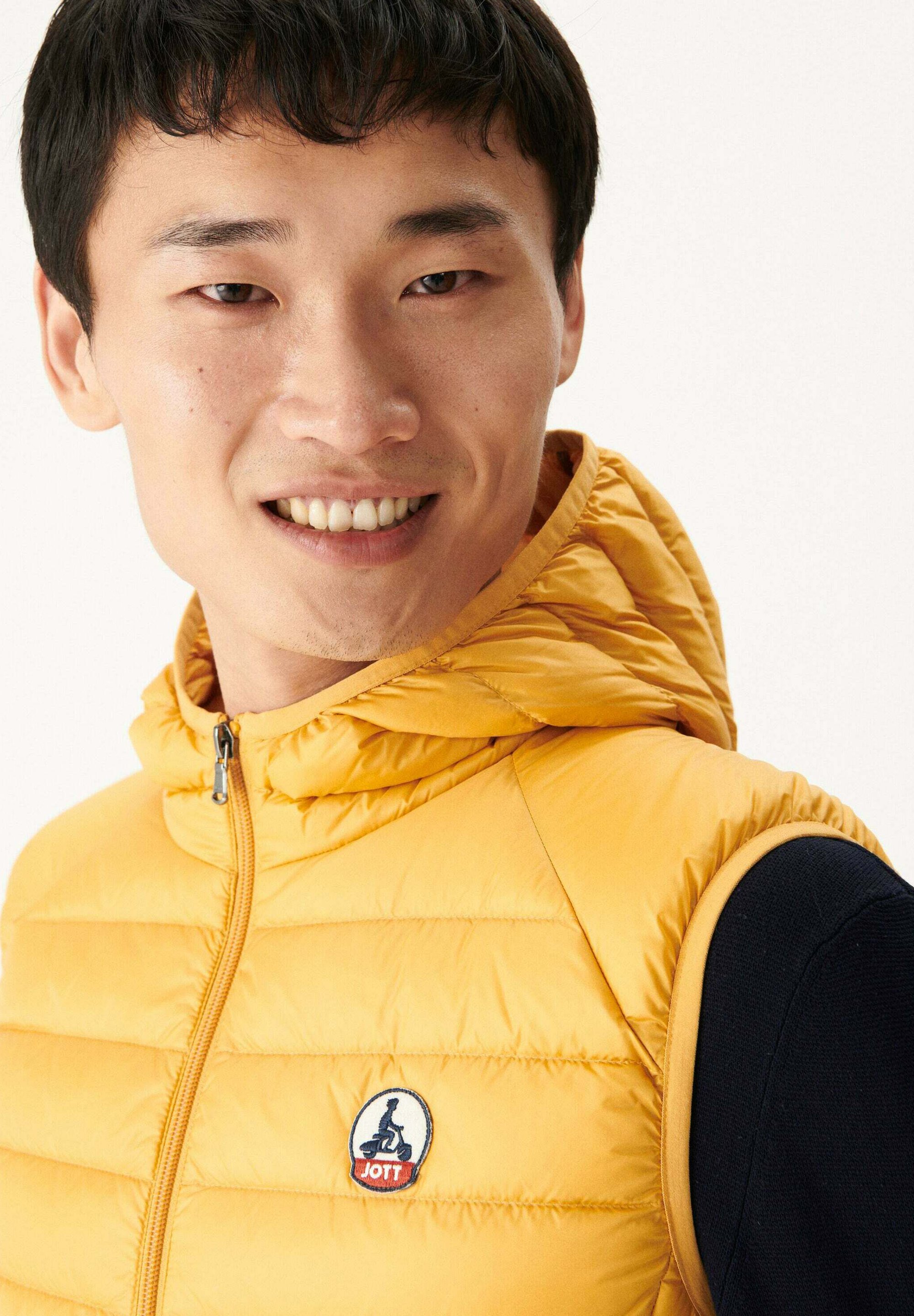 Veste Jott Homme Jott Sans Manche Jaune Doudoune Sans Manches