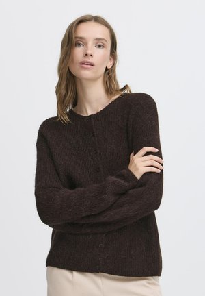 ICHI KAMARA - Strickjacke - chocolate torte
