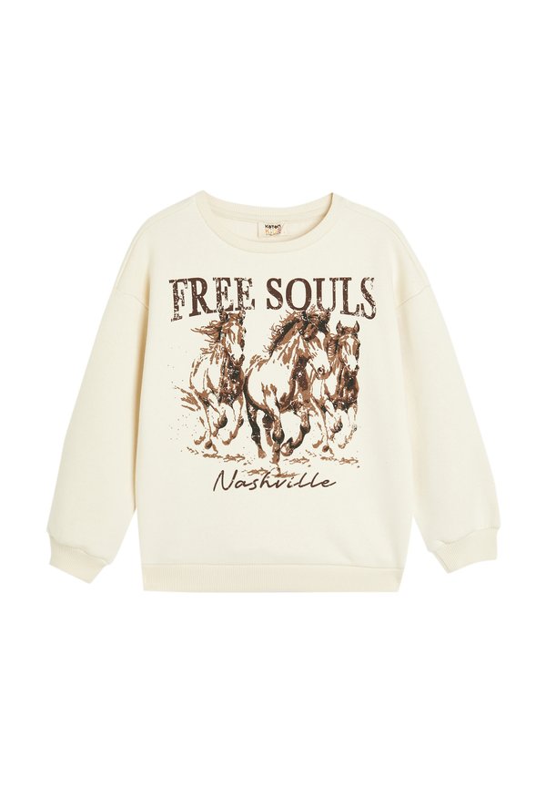 LONG SLEEVE - Sweatshirt - beige