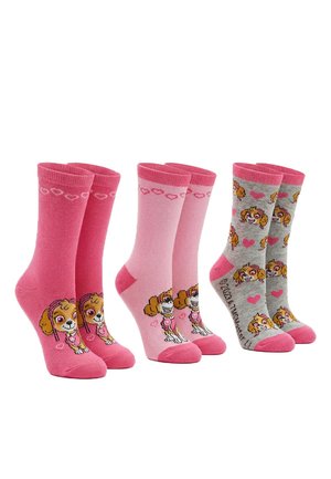 Paw Patrol PAW PATROL- SET OF 3 PACK - Calze - mehrfarbig