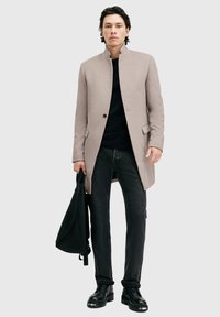 AllSaints HARGROVE COAT - Klasszikus kabát - oatmeal white