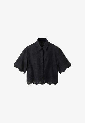 Mango, ADULT - Hemdbluse - black