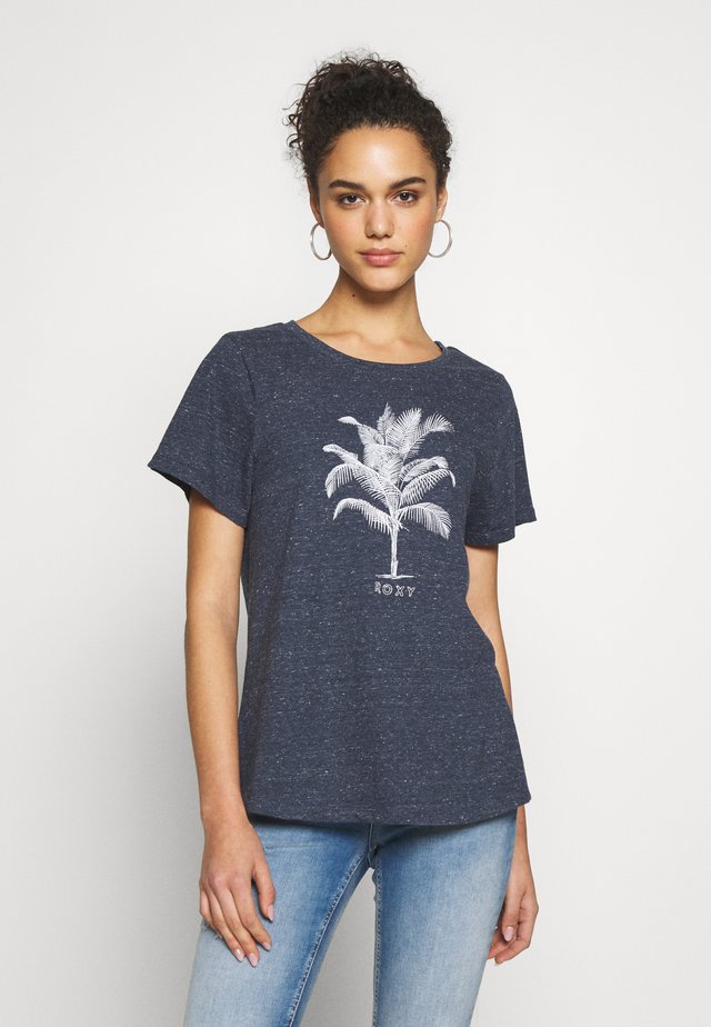 T-Shirt print - dark blue