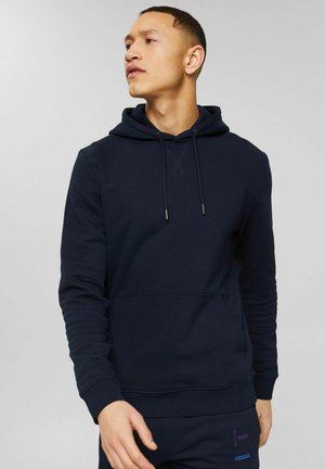 REGULAR FIT - Felpa con cappuccio - navy