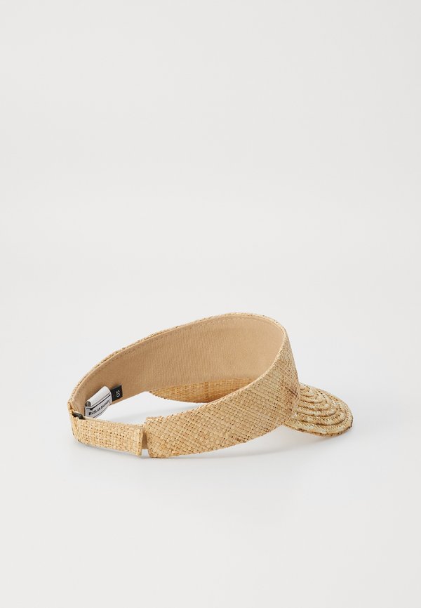 WHEAT SPIKES EMBELLISHED SUNBURNT VISOR - Cap - natural2