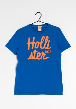 Hollister Co. T-Shirt print - blue
