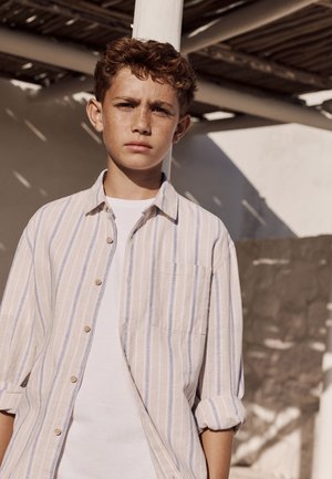 Next REGULAR FIT-LONG SLEEVE - Ing - neutral stripe