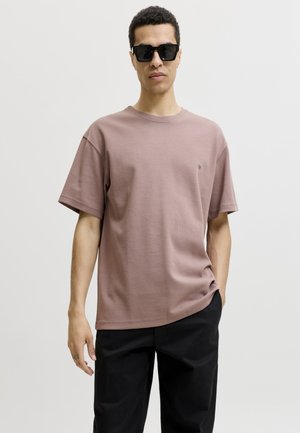 Jack & Jones PREMIUM BLAETHAN  LOGO TEE  - Základné tričko - twilight mauve