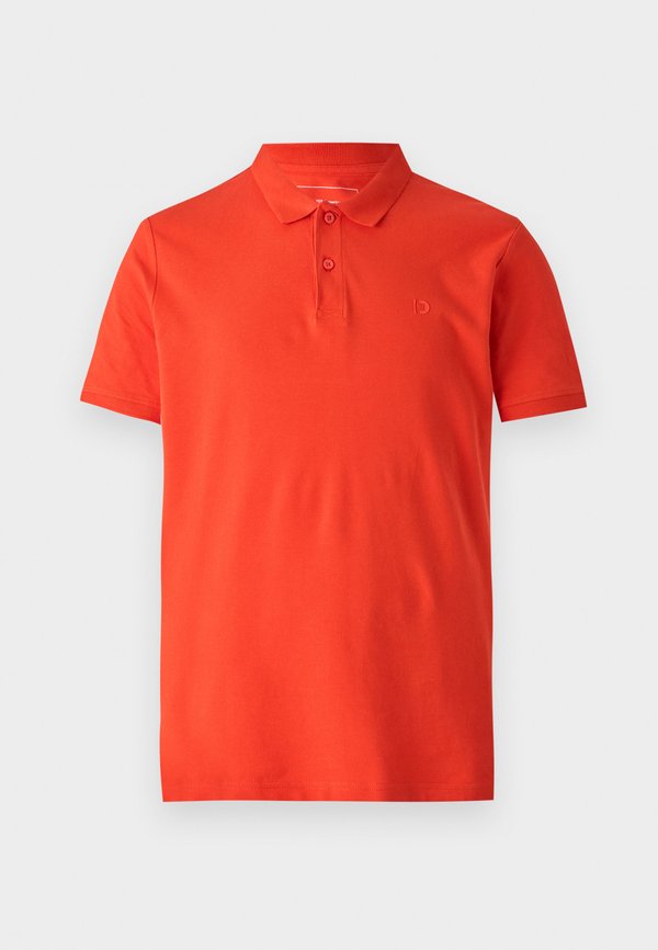 Polo shirt - deep fiery orange2