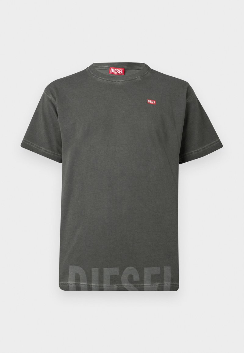 Diesel T-shirt print zwart