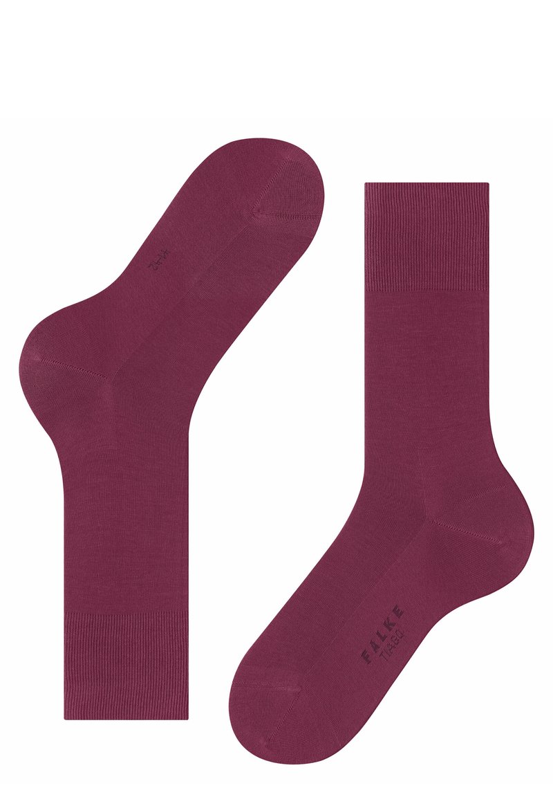 FALKE TIAGO - Socken - red plum