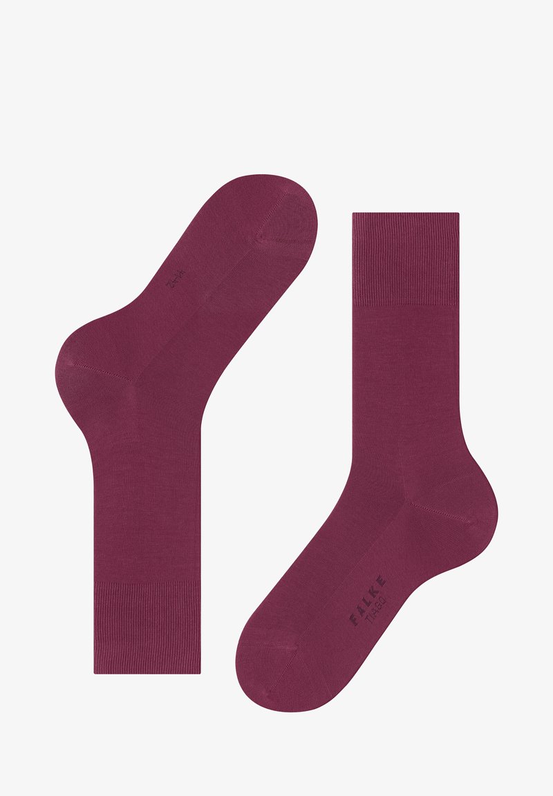 FALKE TIAGO - Socken - red plum
