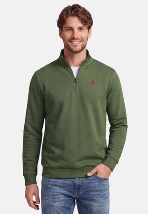 U.S. Polo Assn., USTHEOO - Sweatshirt - olive