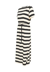 InWear LONG - Maxi ruha - black whisper white