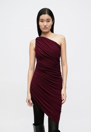 DIANA MINI DRESS - Džersejové šaty - plum