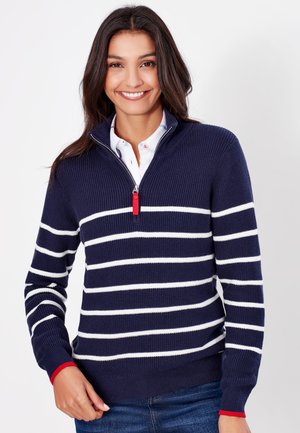 Pullover - navy stripe