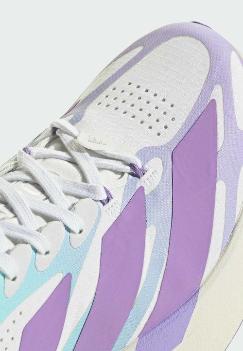 adidas Adizero Evo SL White Purple Lime Burst — photo 6