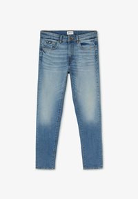 Jeans Uomo Gas Slim Fit Albert - Cotone Elastico, Vita Media, Colore Blu - Foto 6