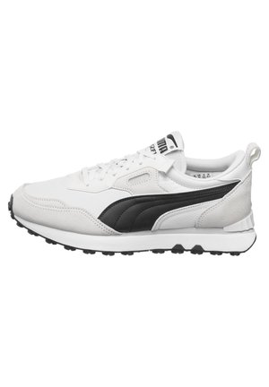 Puma RIDER FV FUTURE VINTAGE - Matalavartiset tennarit - white/marshmallow