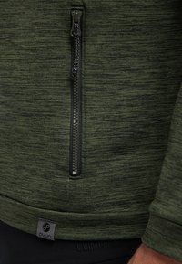 PYUA Felpa con zip - olive