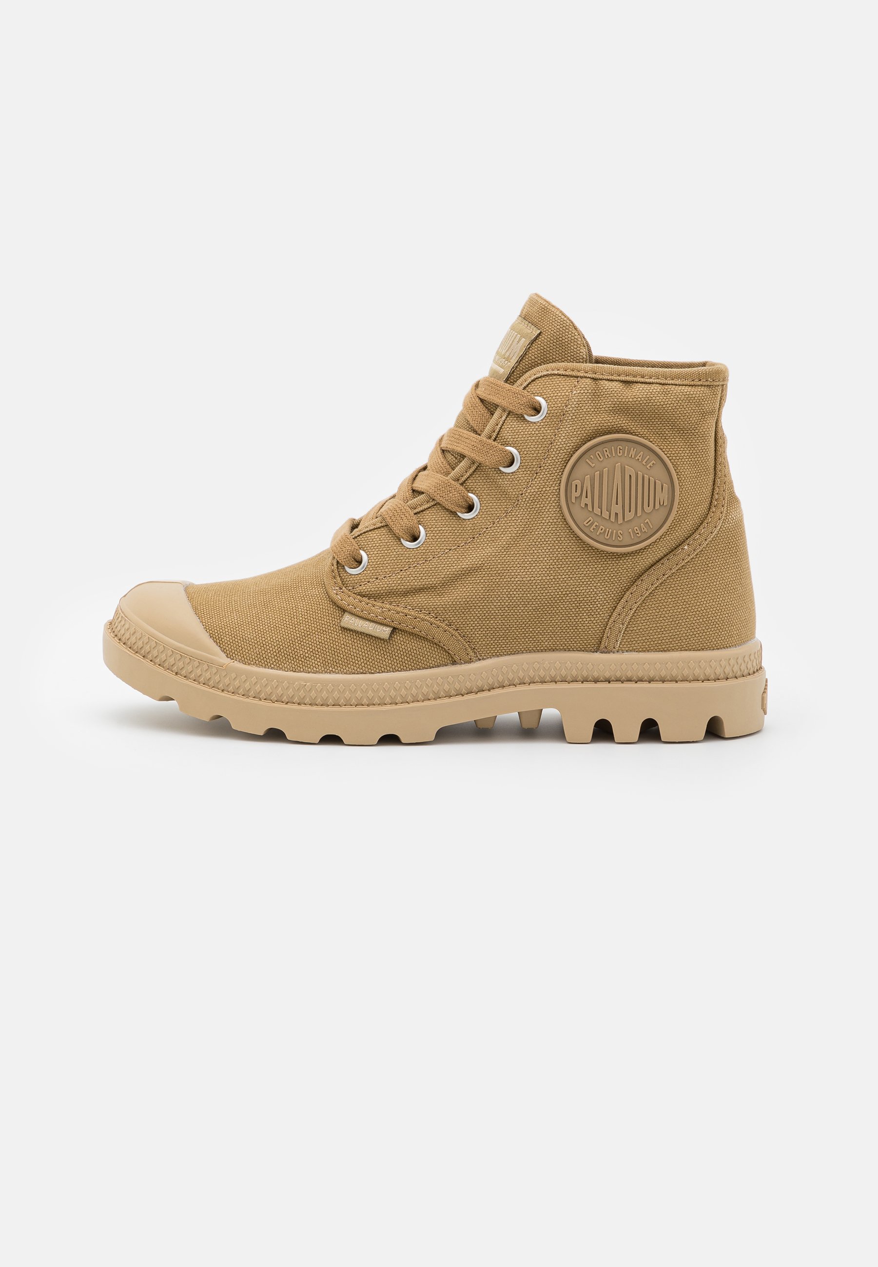 Palladium VEGAN PAMPA - Sneakers hoog - olive/ginger/olijfgroen - Zalando.nl