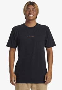 Quiksilver SURF SAFARI - Camiseta estampada - black