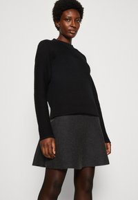 TOM TAILOR DENIM Falda plisada - shale grey melange