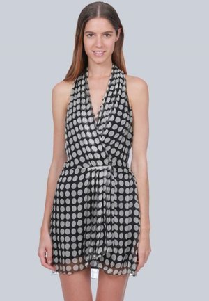 MANCHES AMÉRICAINES - Robe de jour - black/grey