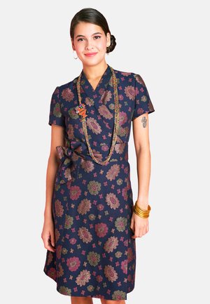 TULIPE - Day dress - bleu marine