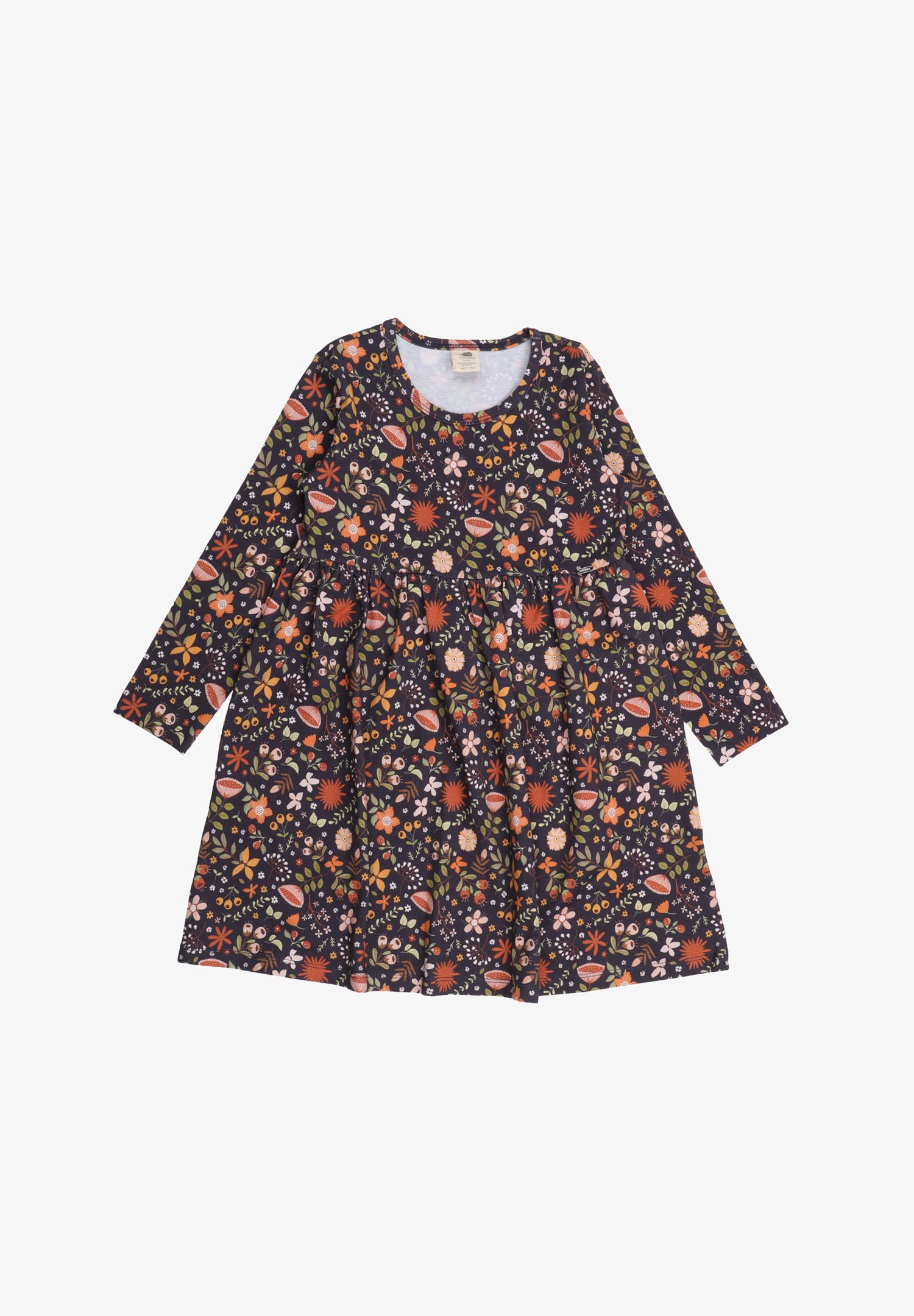 Walkiddy FANCY FLOWERS Jerseykleid anthrazit Zalando